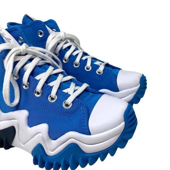 Converse Run Star Motion CX Platform Women's Shoes Canvas Blue Sneakers A03078C - Picture 4 of 9